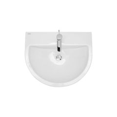 Lavabo 60 UrbY avec fixation Blanc sans colonne - Sanindusa
