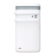 Sèche-serviette AIRELEC INDIGO rayonnant + soufflerie 1400W - Blanc