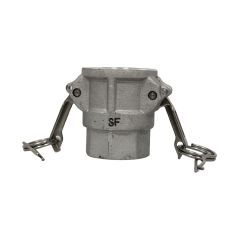 Raccord rapide à cames aluminium coupleur femelle D - 1'' (26/34)