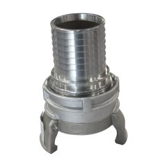 Raccord symétrique aluminium à douille annelée réduite à verrou avec collerette DN50 - SFERACO