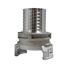 Raccord symétrique aluminium à douille annelée réduite à verrou sans collerette DN65 - SFERACO