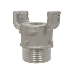 Raccord symétrique aluminium, mâle 1" (26/34) à verrou, DN25 - SFERACO