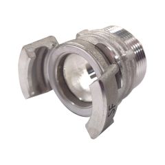 Raccord symétrique aluminium, mâle 1"1/4 (33/42) à verrou, DN32 - SFERACO