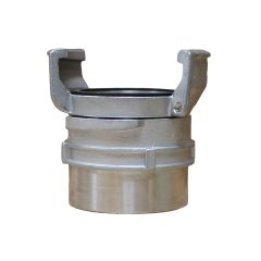 Raccord symétrique inox femelle 1"1/2 (40/49) à verrou, DN40 - SFERACO