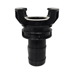 Raccord symétrique Guillemin à douille annelée DN40 PP - Type pompier