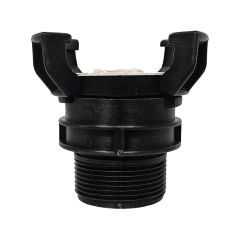 Raccord symétrique Guillemin à verrou DN40 PP - Mâle 1"1/2 (40/49) - Type pompier