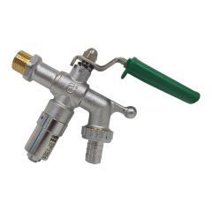 Robinet de puisage laiton nickelé Antigel ICECAL 1/2" (15/21)