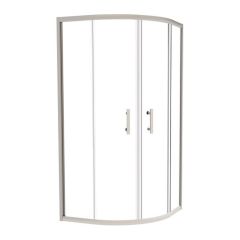 Paroi accès d'angle quart de cercle, 2 volets ENLOK - L 80 x H 185 cm - ELMER By Ayor