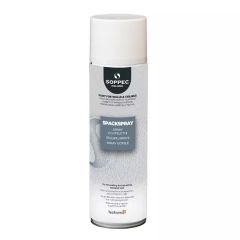 Bombe peinture effet crépi spray goutelette blanc - 500ml