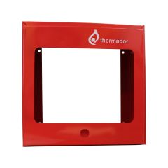 Coffret sous verre dormant pour vanne barrage gaz ou sécurité - 250x250x150 - Thermador