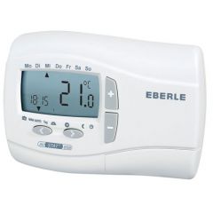 Thermostat digital journalier/hebdomadaire sans fil - 2 piles 1.5V