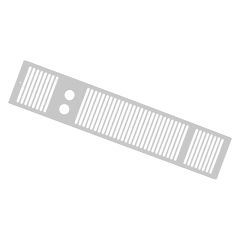 Grille chromée pour radiateur SPACE SAVER RGP5 et RGP7 - Thermador