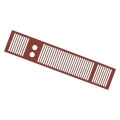 Grille marron pour radiateur SPACE SAVER RGP5 et RGP7 - Thermador