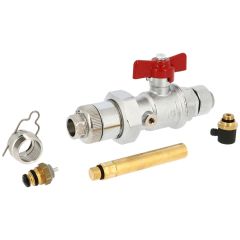 Kit de remplacement pour robinet de radiateur 3/8" (12/17) et 1/2" (15/21) - Thermador