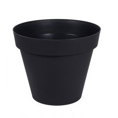 Pot de fleur Toscane Ø80 x 66 cm rond  - 170L - Gris anthracite