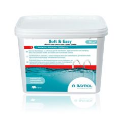 Soft & Easy 4,48 kg pour 20m3 - Traitement oxygène piscine sans chlore - Bayrol