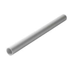 Tube PVC blanc NF diamètre 50 mm - 1 mètre - Nicoll