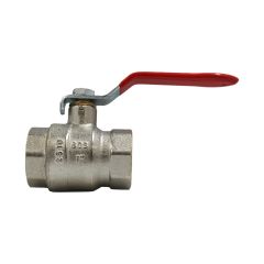 Vanne à sphère Passage intégral PN30 ACS rouge F/F 1"(26x34) SFERACO