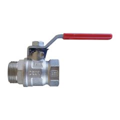 Vanne à sphère PN30 SENA SENA VA30 Ni Free Inox ACS 1" (26/34) MF (poignée plate rouge) - Arco