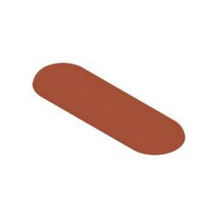 Soucoupe plateau OSAKA Orange Terre Battue pour jardinière Osaka 80 cm, 69,1 x 22 x 2,9 cm - EDA