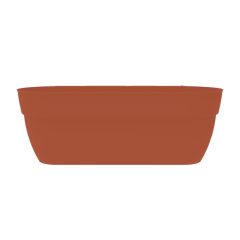 Jardinière basse OSAKA Orange Terre Battue, 77,3 x 30,7 x 25,9 cm, 38 L - EDA