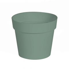 Pot de fleur Toscane POP Ø 30 x 26 cm rond - 10 Litres - Vert Laurier - EDA