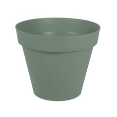 Pot de fleur Toscane Ø80 x 66 cm rond - 170L - Vert Laurier - EDA