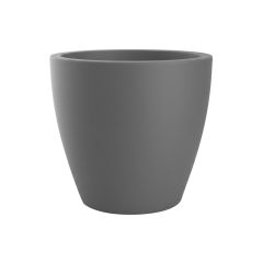 Pot CONIQUE Ø38cm - Dim. 38 x 35cm - Volume 27L - Gris anthracite - EDA