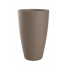 Pot CONIQUE Ø38cm - Dim. 38 x 61 cm - Volume 49L - Taupe - EDA
