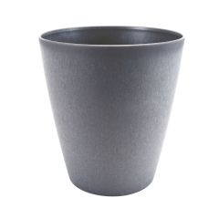 Pot AGATHA Ø24cm - Dim. 23,7 x 25,8 cm - Volume 7L - Gris souris - EDA