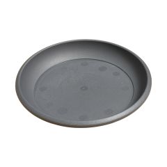 Soucoupe Ø17 cm pour pot de fleur Marina Ø20 cm - Gris anthracite