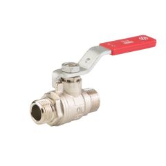 Vanne à sphère PN30 SENA VA30 Ni Free Inox ACS 1/2" (15/21) MM (poignée plate rouge) - Arco