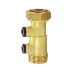 Clapet anti-pollution contrôlable W.F - Mâle/Femelle écrou libre 3/4''(20/27) Calibre 15 - Watts