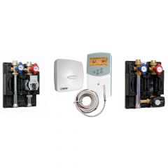 Module Hydraulique avec régulation 2 circuits pour PAC + thermostat  Filaire - Watts