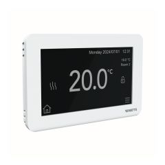 Thermostat SMART BT-ST03 RF programmable, intelligent et connecté pour radiateur hydraulique en multizone - Watts