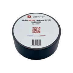 1 Rouleau Adhésif Membrane pare-vapeur simple face 40m X 60mm - Zifort