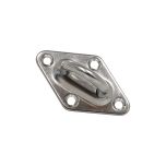 Pontet Ø8 en inox pour la fixation murale des voiles d'ombrage GARD&ROCK