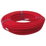 100m Tube Multicouche Ø20x2,0 - Alu 0.26mm - Prégainé Rouge SOMATHERM