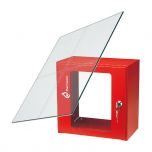 Vitre de rechange 120x100 mm pour coffret sous verre dormant - Thermador