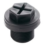 Gros bouchon de vidange gros debit Ø26/34 pour récupérateur d'eau