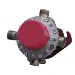 Double détendeur haute pression fixe propane avec limiteur de pression 6kg/h - 1,5 bar - entrée et sortie M20x150 - Gurtner