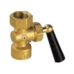 Robinet porte-manomètre à décompression - femelle femelle 1/2" (15/21) - Sferaco