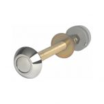 Poussoir de commande pneumatique simple débit anti-vandalisme - chromé - 1601i - Regiplast