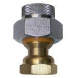 Raccord isolant diélectrique femelle fixe 3/4" (20/27) - femelle écrou libre 3/4" (20/27) - Watts