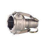 Raccord rapide à cames inox coupleur cannelé C - 1''1/2 (40/49)