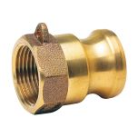 Raccord rapide à cames laiton adaptateur femelle A - 2'' (50/60)