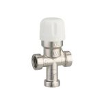 Mitigeur thermostatique régulateur limiteur femelle 1/2" (15/21) - Réglage de 25°C à 55°C - Watts