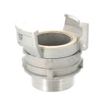 Raccord symétrique aluminium, mâle 1"1/4 (33/42) à verrou, DN32 - SFERACO