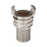 Raccord symétrique inox à douille annelée à verrou, DN20 - SFERACO