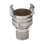 Raccord symétrique inox à douille annelée réduite à verrou, DN100 - SFERACO